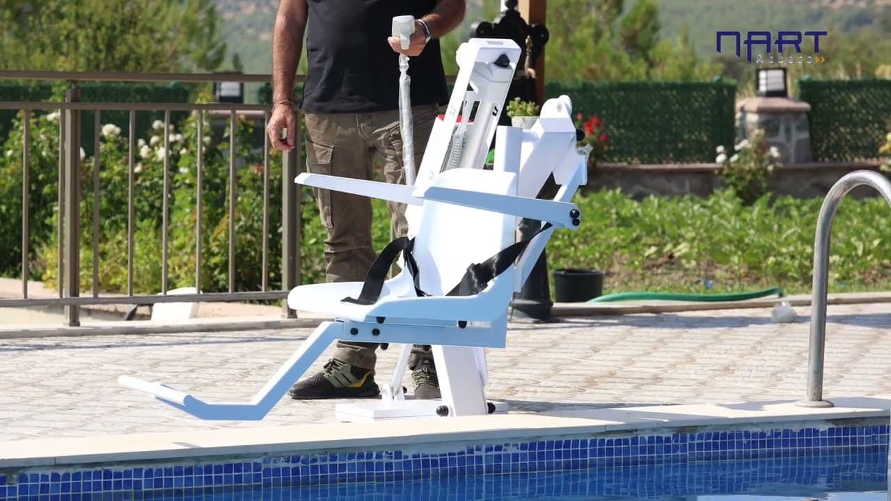 Видео использования Nart Pool Lift